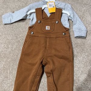 Carhartt overall bib set